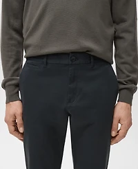 Mango Men's Prato Cropped Tapered Chino Pants