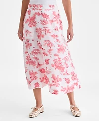 Charter Club Women's 100% Linen Midi Skirt, Macy's Exclusive