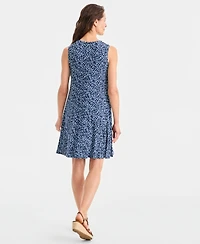 Style & Co Women's Printed Sleeveless Knit Dress, Macy's Exclusive