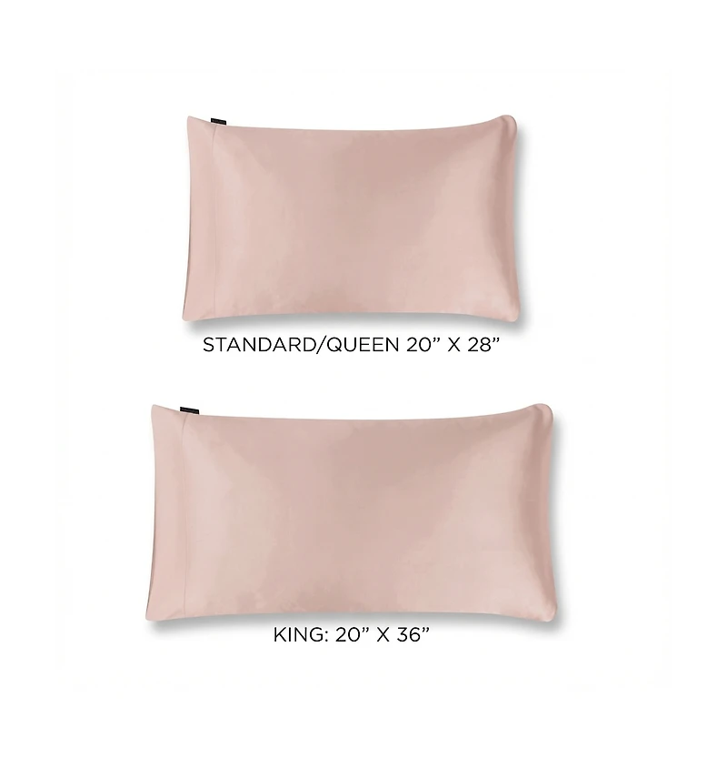 Night Luxury Satin Pillowcase, 2PK, Anti-Aging, Washable