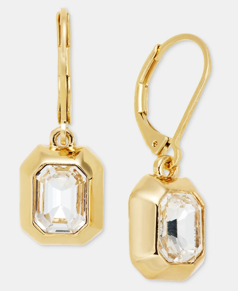 Karl Lagerfeld Paris Crystal Stone Drop Earrings