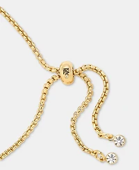 Karl Lagerfeld Paris Crystal Link Pendant Necklace, 34" + 3" extender