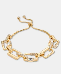 Karl Lagerfeld Paris Pave Link Slider Bracelet