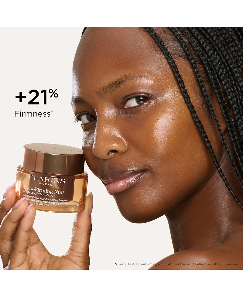 Clarins Extra-Firming Night Refillable Moisturizer, 1.7 oz.