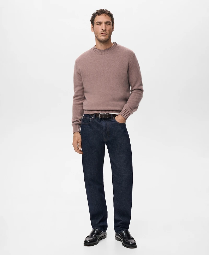 Mango Men's Italian Wool Knitted Sweater