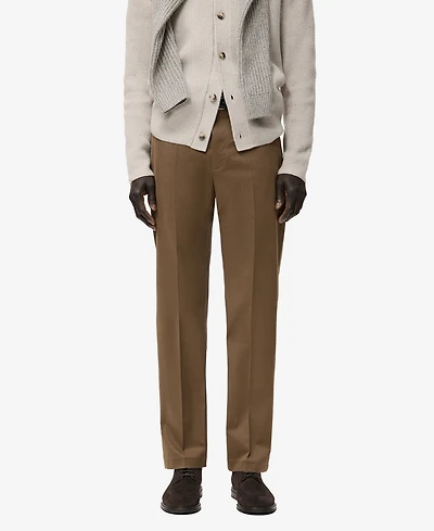 Mango Men's Regular-Fit Cotton Pants