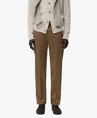 Mango Men's Regular-Fit Cotton Pants