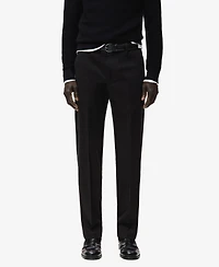 Mango Men's Regular-Fit Cotton Pants