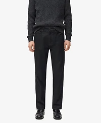 Mango Men's Regular Fit Cotton Jeans