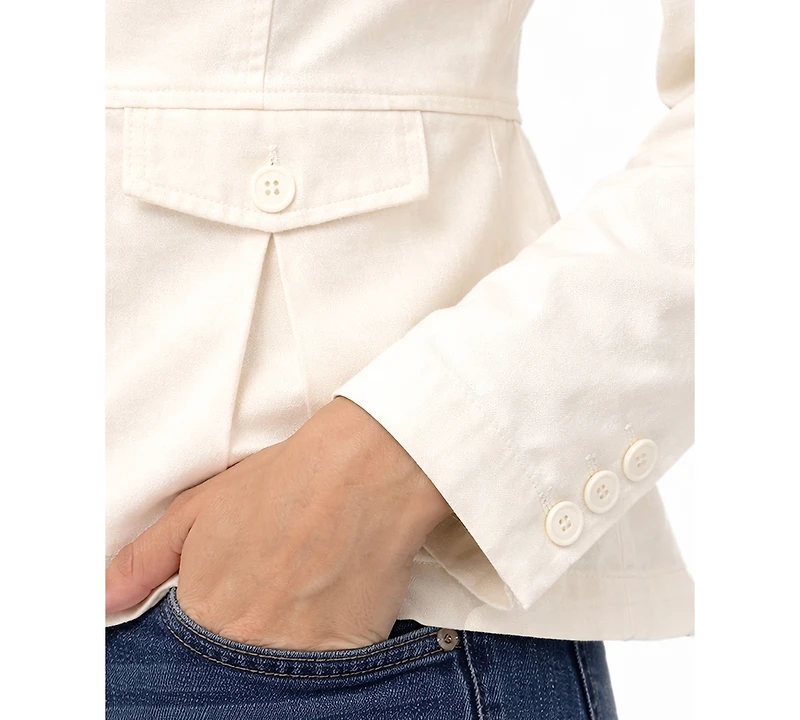 Liverpool Los Angeles Petite 2-Button Front Blazer