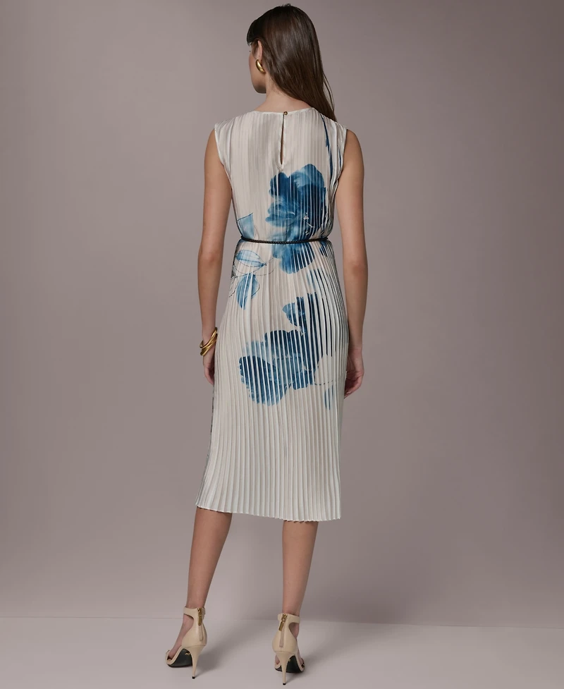 Donna Karan New York Women's Floral Sheath Dress