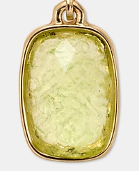 Anne Klein Cushion-Cut Stone Drop Earrings