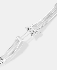 Anne Klein Baguette Stone Stretch Bracelet