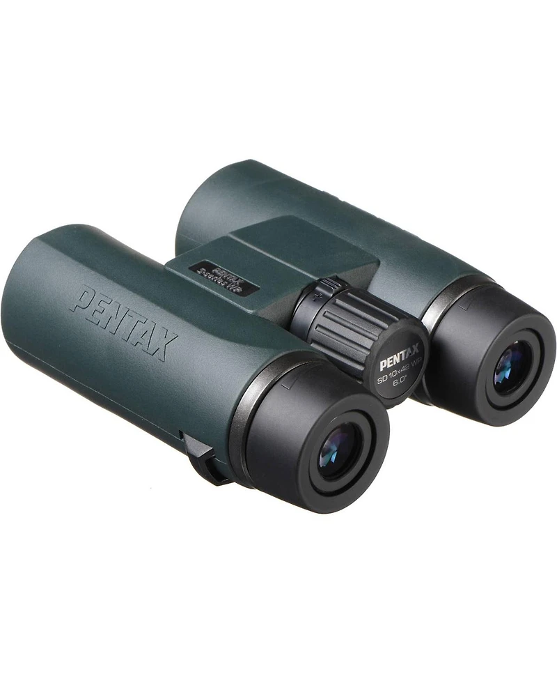 Pentax 10x42 Sd Series Wp Water Proof Roof Prism Center Focus Binocular with 6.0 Degree Angle of View, Green