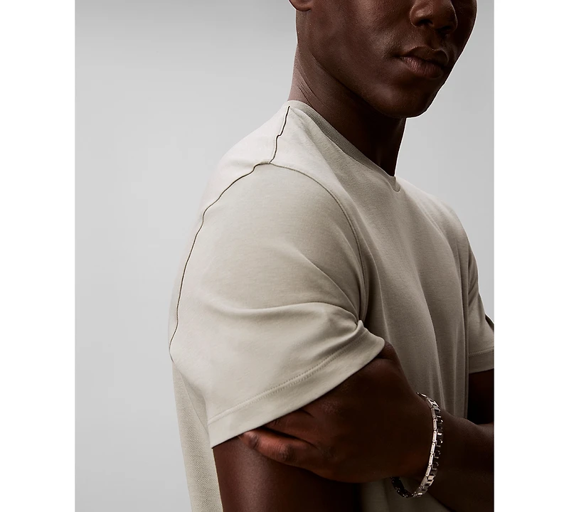 Calvin Klein Men's Short Sleeve Supima Cotton Interlock T-Shirt