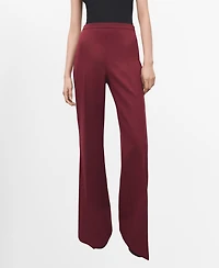 Mango Women's Wide Leg Suit Pants