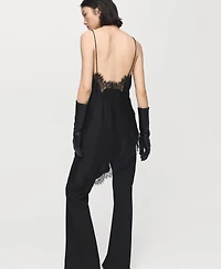 Mango Women's Lace Top