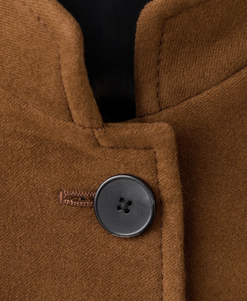 Mango Women's Pockets Collarless Jacket