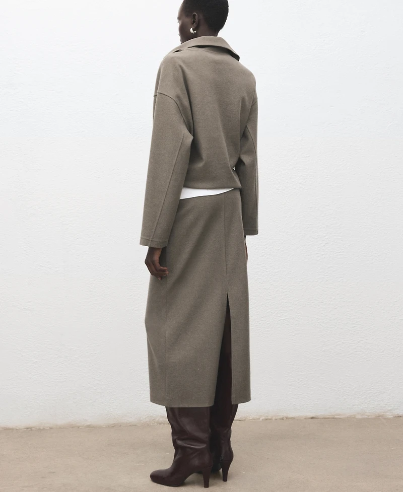 Mango Women's Opening Pencil Skirt