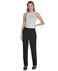 Dkny Sport Women's Balance Compression Mid-Rise Straight Leg Pants