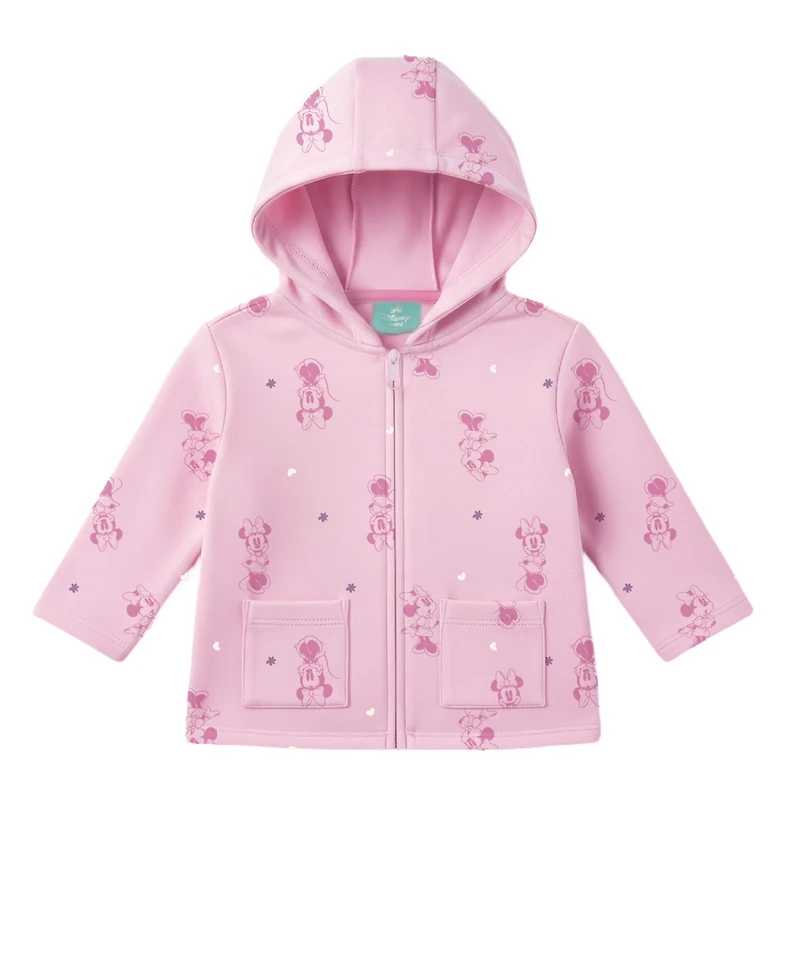 Disney Baby Girls' Minnie Mouse Bodysuit, Jacket & Pants, 3-Piece Set