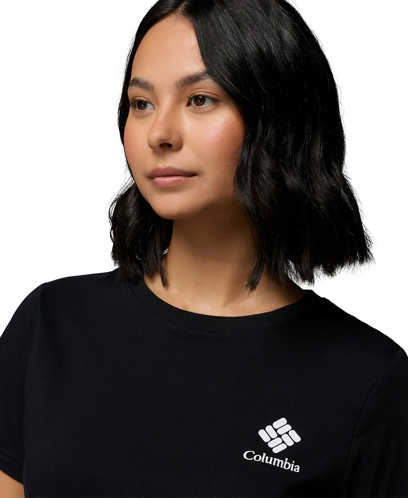 Columbia Women's Rolling Bend Graphic Short Sleeve Top