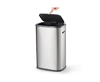 gaomon 14.5 Gallon Automatic Trash Can with Lid - Smart Motion Sensor Design, 55L Capacity, Perfect for Kitchen, Bathroom