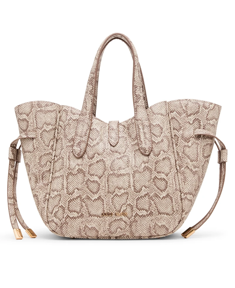 Anne Klein Faux Snake Medium Tote Bag