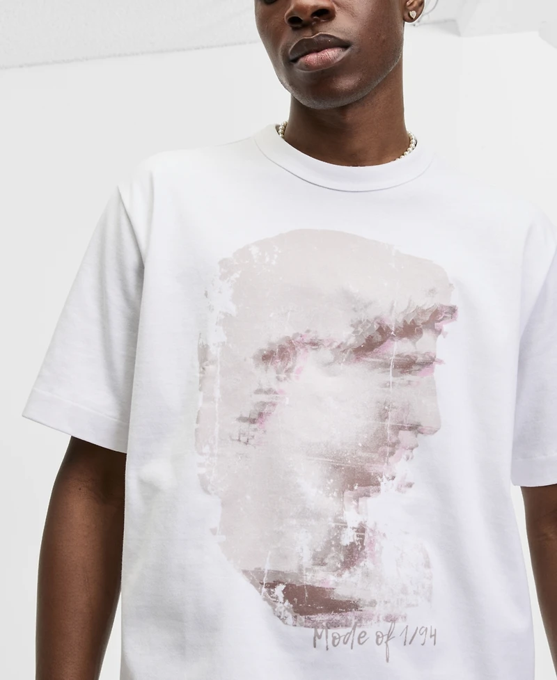 Mode of One Men's Relaxed-Fit Statue Graphic T-Shirt, Macy's Exclusive