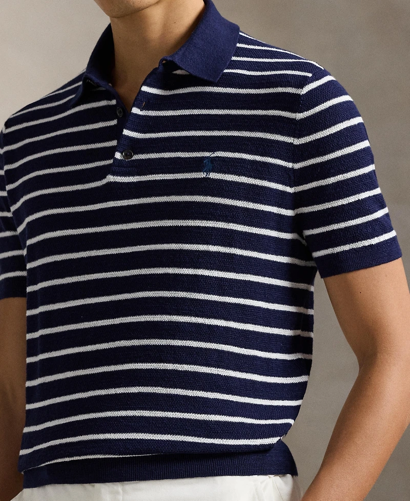 Polo Ralph Lauren Men's Short-Sleeve Collar Sweater