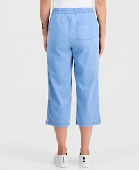 Style & Co Women's Petite Mid-Rise Pull-On Capri Pants, Exclusively at Macy's
