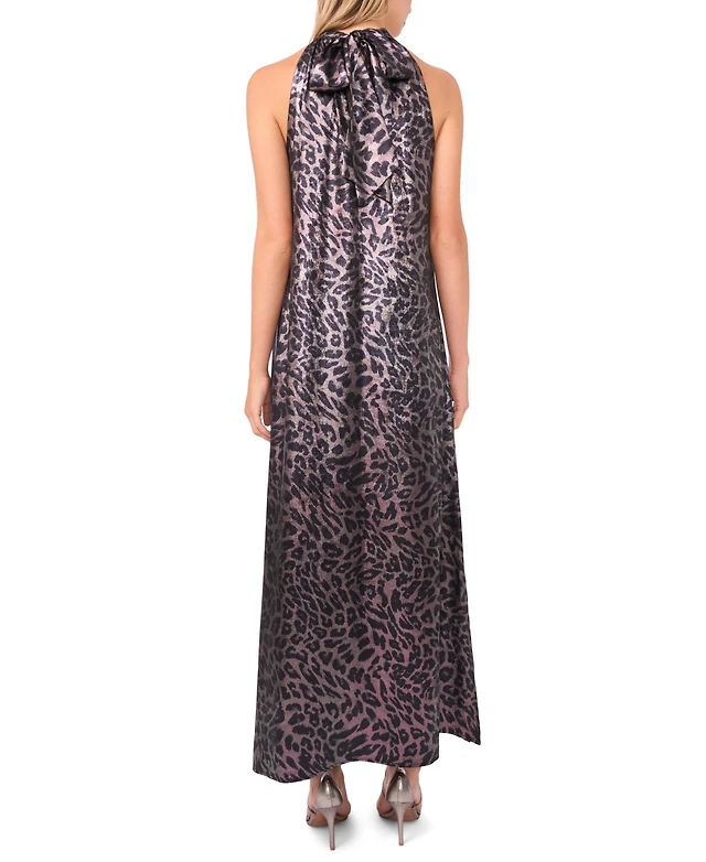 Vince Camuto Women's Tropical Print Halter-Neck Maxi Dress | Connecticut  Post Mall