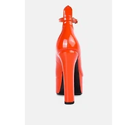 Womens babe heaven patent pu pumps
