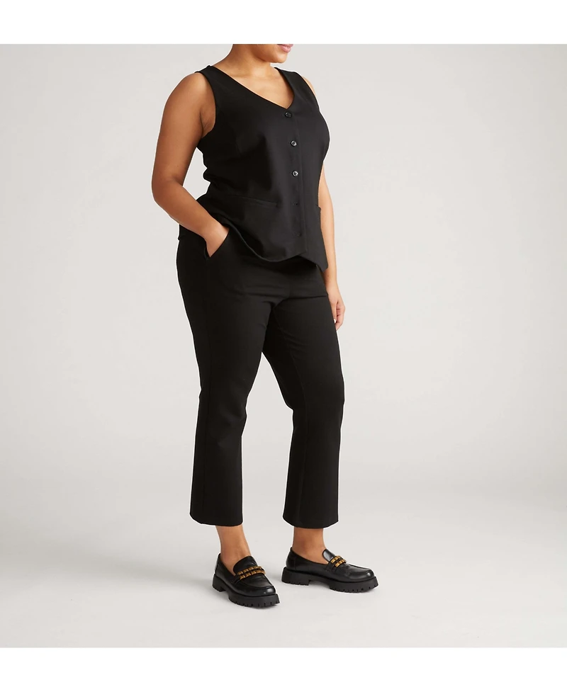 Universal Standard Plus Amaya Ponte Kick Flare Pants