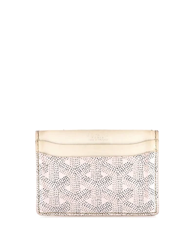 Pre-Owned Goyard Saint Sulpice Card Holder Coated Canvas