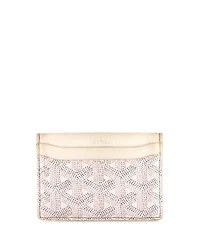 Pre-Owned Goyard Saint Sulpice Card Holder Coated Canvas