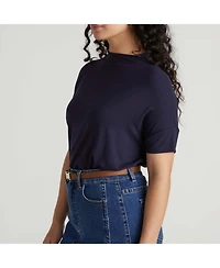 Universal Standard Plus Petra Liquid Jersey Top