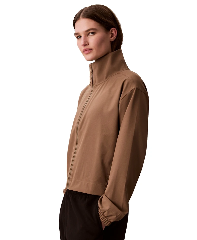 Calvin Klein Performance Women's Modern Sport Full-Zip Windbreaker Jacket