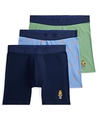 Polo Ralph Lauren Men's Boxer Briefs Gift, 3-Pack Set