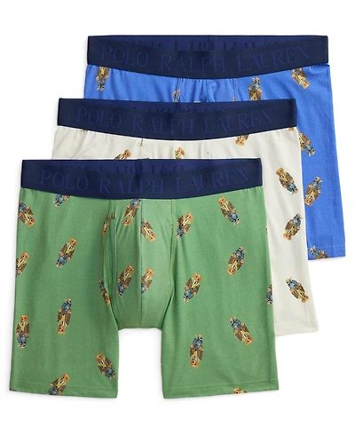 Polo Ralph Lauren Men's Boxer Briefs Gift, 3-Pack Set