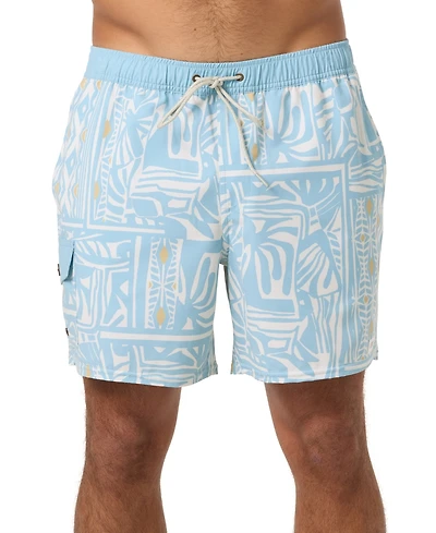 O'Neill Men's Hermosa Retro Slim-Fit Swim Trunks