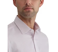 Calvin Klein Men's Spread Collar Regular-Fit Dress Shirt