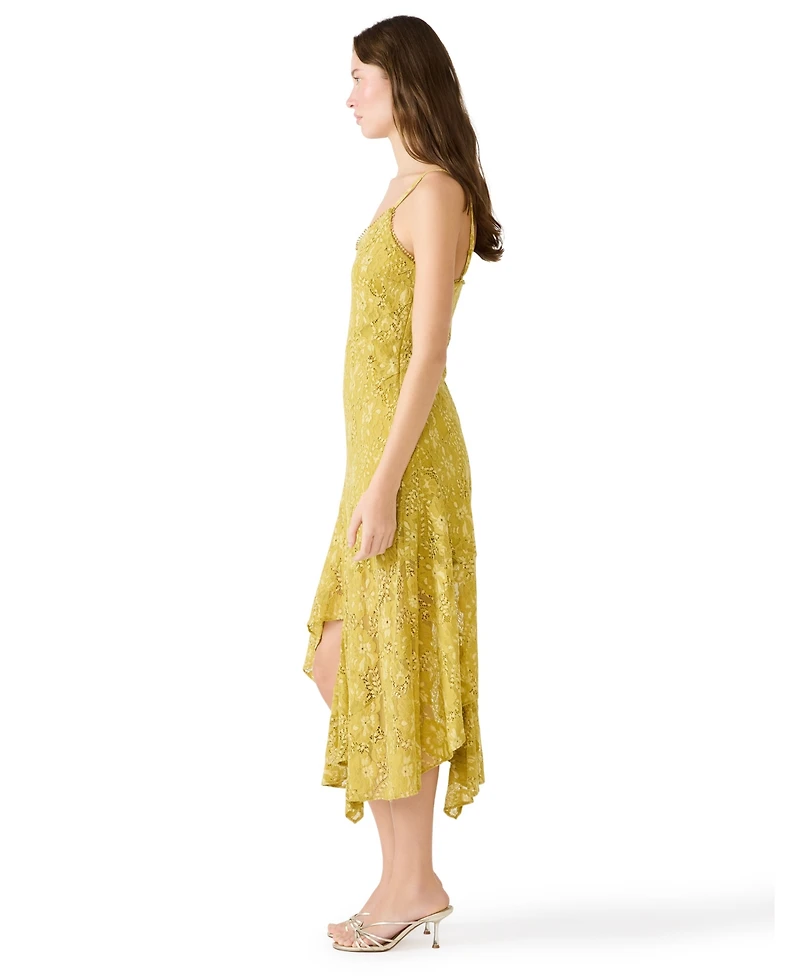 Steve Madden Juniors' Sweetheart Neck Fern Dress