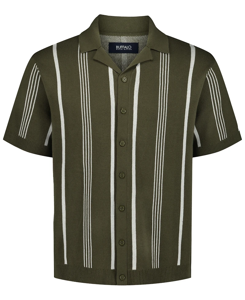 Buffalo David Bitton Men's Waldir Short-Sleeve Shirt