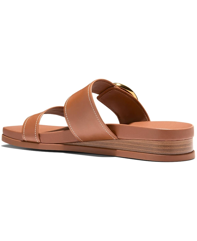 Cole Haan Women's Oaklynn Double Band Slip-On Footbed Sandals
