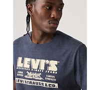 Levi's Men's Graphic Logo Detail Crewneck T-Shirt