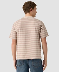 Levi's Premium Men's Short-Sleeve Striped Crewneck T-Shirt