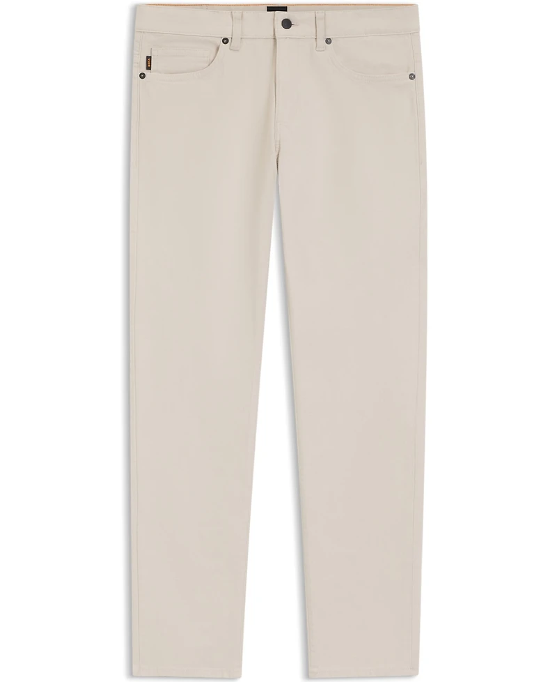 Boss by Hugo Men's Delaware Stretch-Cotton Canvas Pants