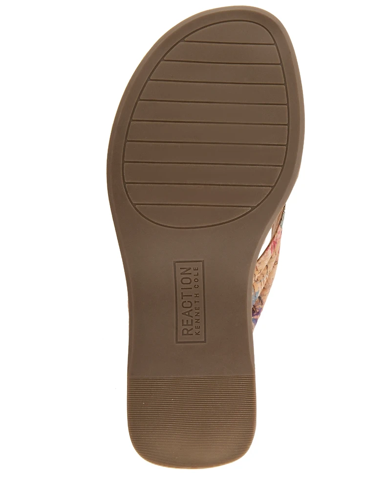 Kenneth Cole Reaction Women's Rixton Wedge Thong Sandals