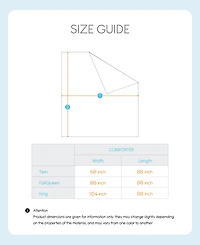 C&C California Soft Baffle Box Comforter, Full/Queen